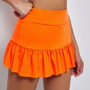 Skirt with shorts underneath